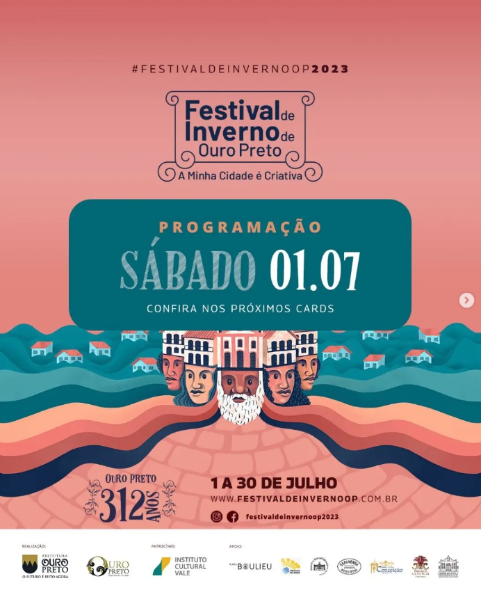 Capa do projeto: Gestão de Redes Sociais: Festival de Inverno